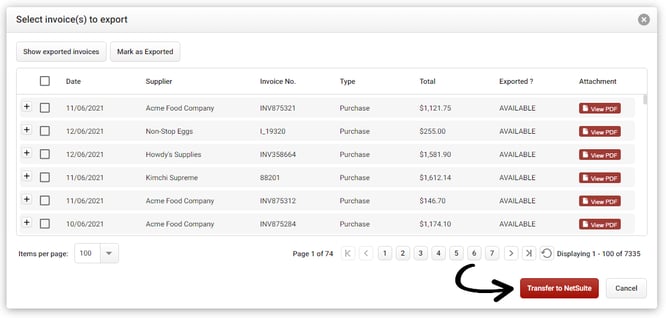 TransferToNetSuite